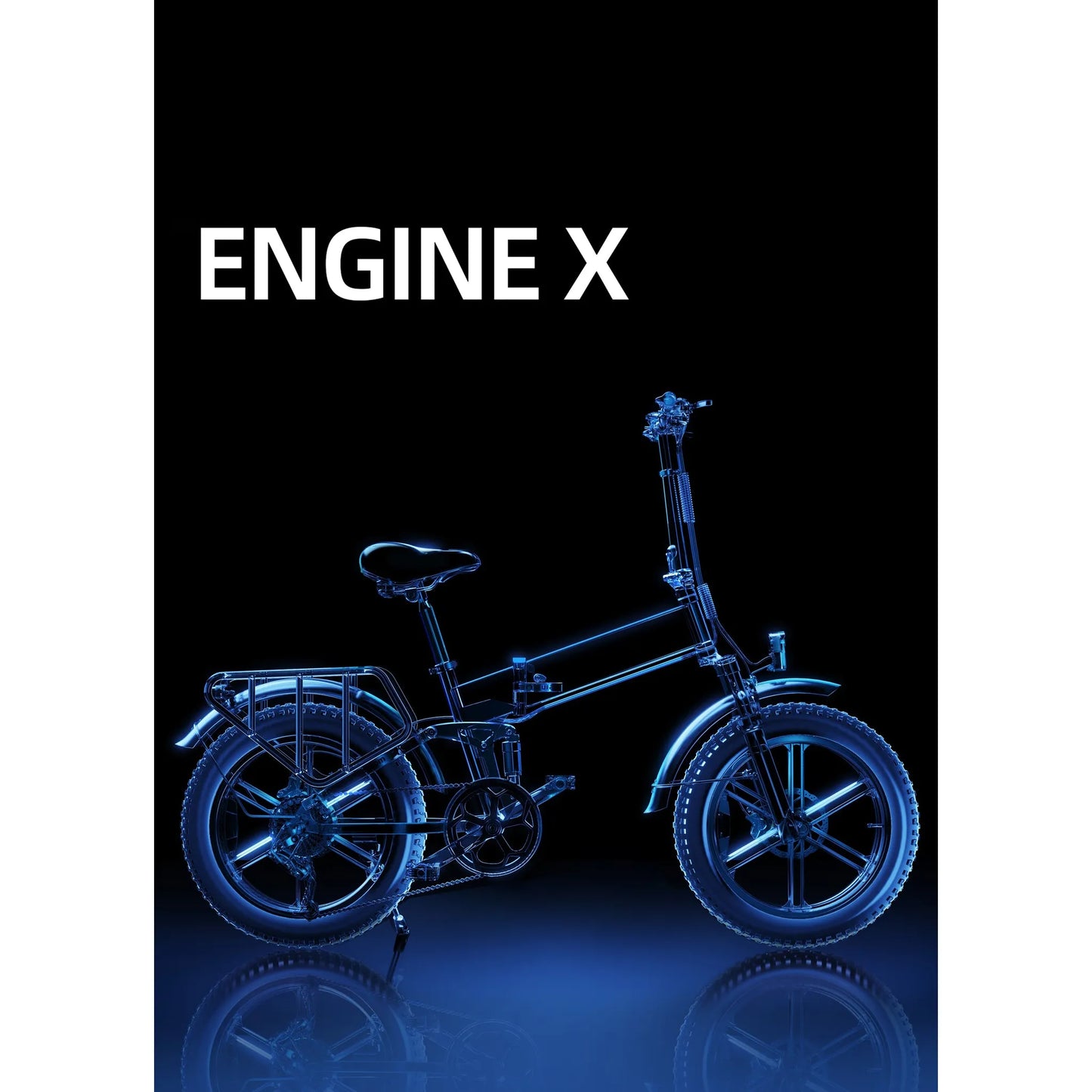 ENGWE Engine X 250W Fat Tyre Folding eBike